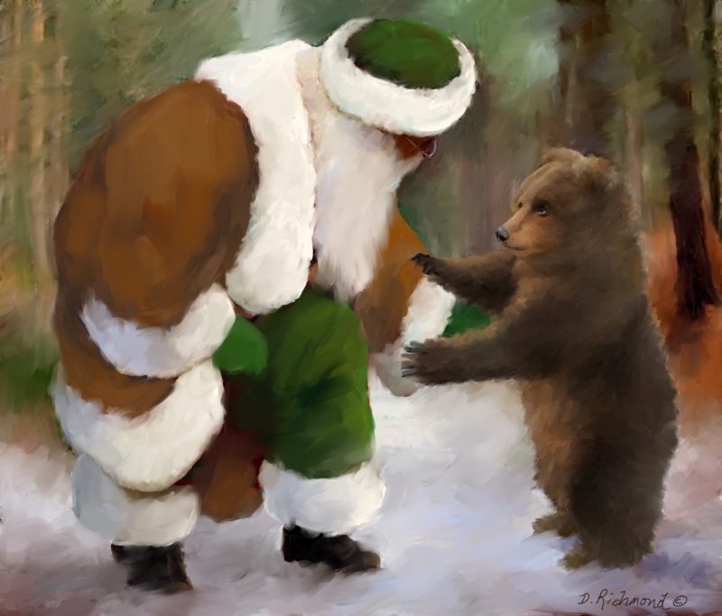 What Can Santa Bring You Baby Bear